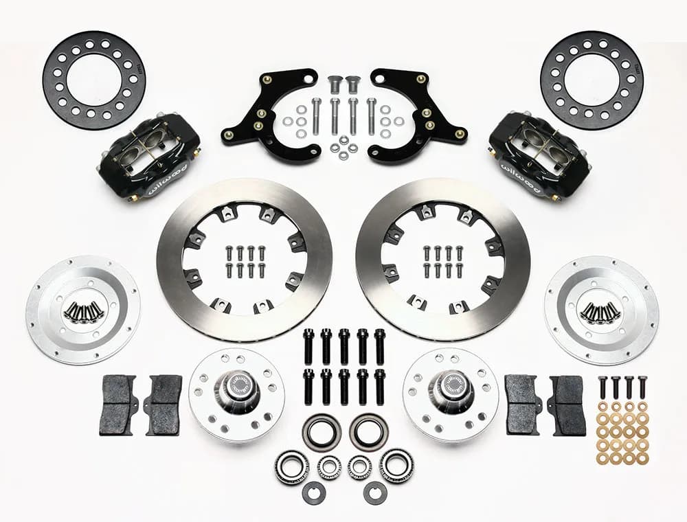 1955 - 1957 Chevrolet Forged Dynalite Pro Series Front Brake Kit - 140-11010