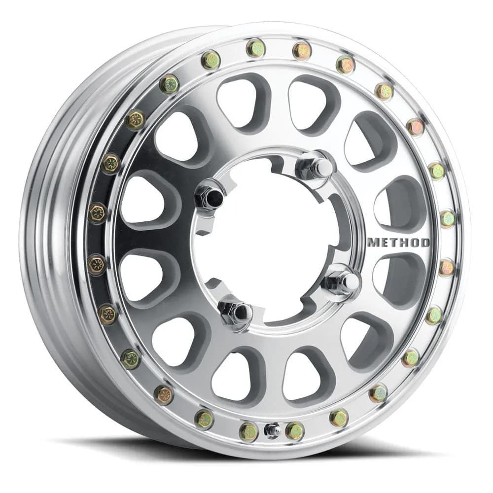 Mr401r UTV Beadlock 15x5 5+0/+46mm Offset 4x136 106mm Centerbore Raw Machi
