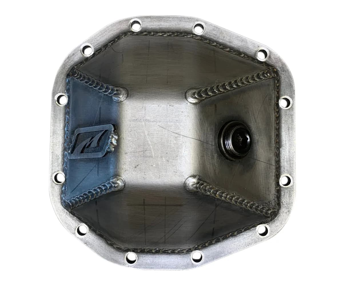 Motobilt Rear D35 Diff Cover - Bare Steel - JL Sport/Sahara