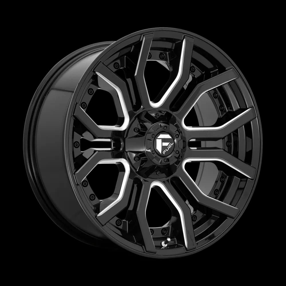 D711 20x9 5x5.0 5.5 Gl-Blk-Mil 01mm