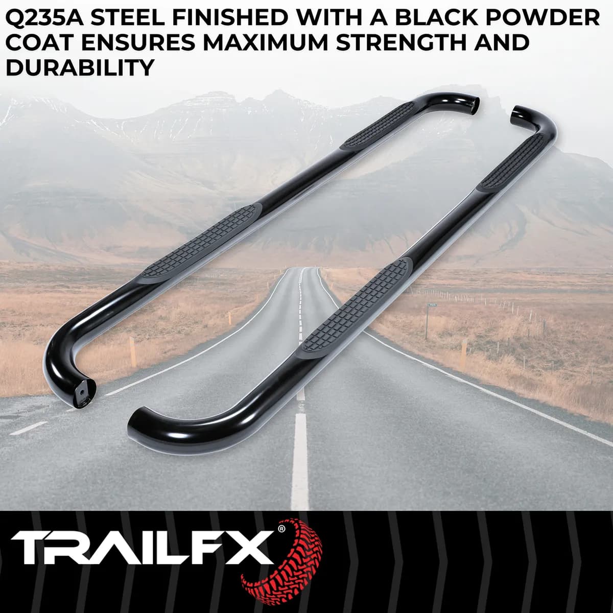 3' Round Nerf 2019 Chevy Ext Blk