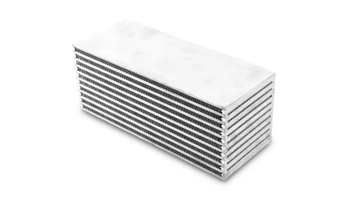 Water To Air Intercooler Core; 4 in. H.; 10 in. W.; 4 in. Thick;