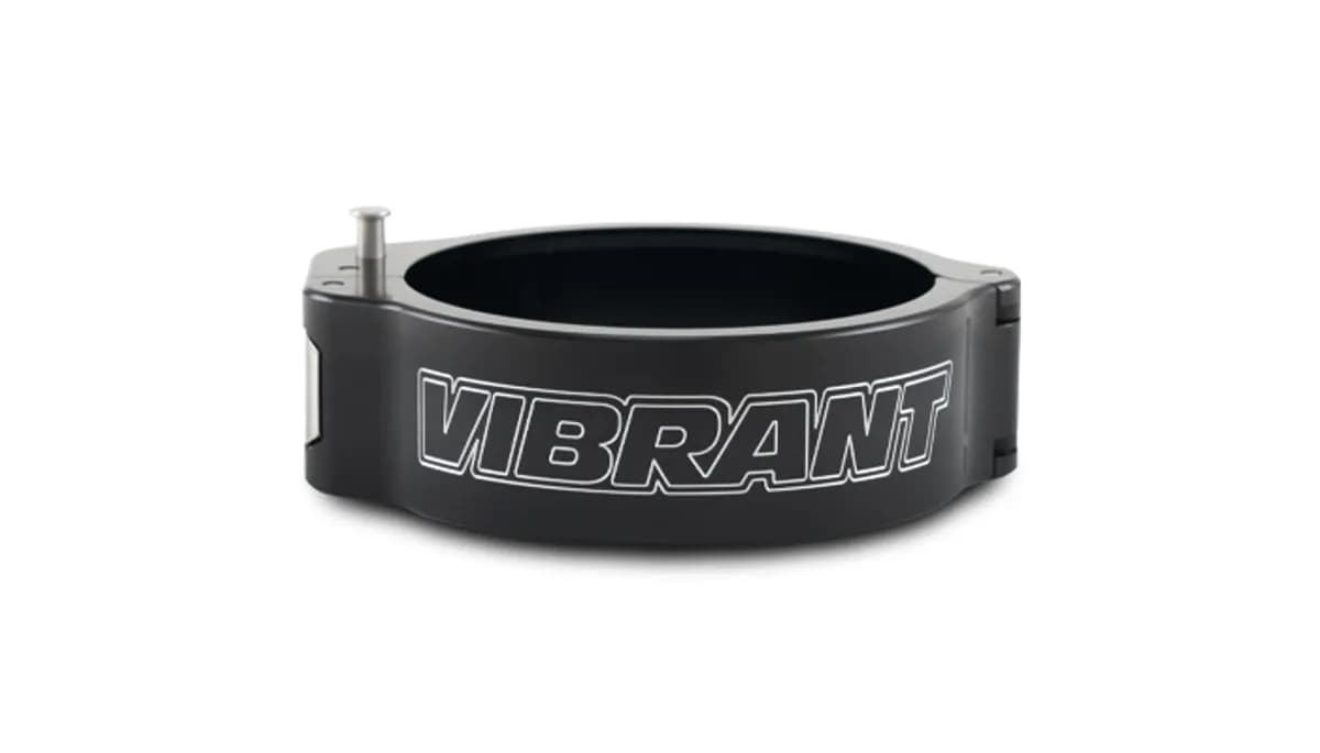 Vibrant Performance - 32536 - PINLESS HD Clamp for 3 in. O.D. Tubing - Anodized Black