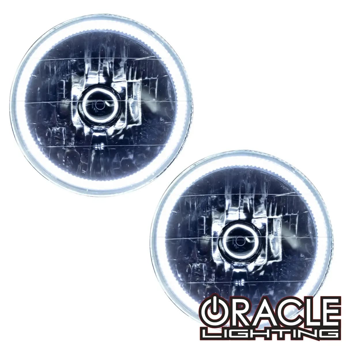 ORACLE Lighting 1997-2006 Jeep Wrangler TJ Pre-Assembled LED Halo Headlights