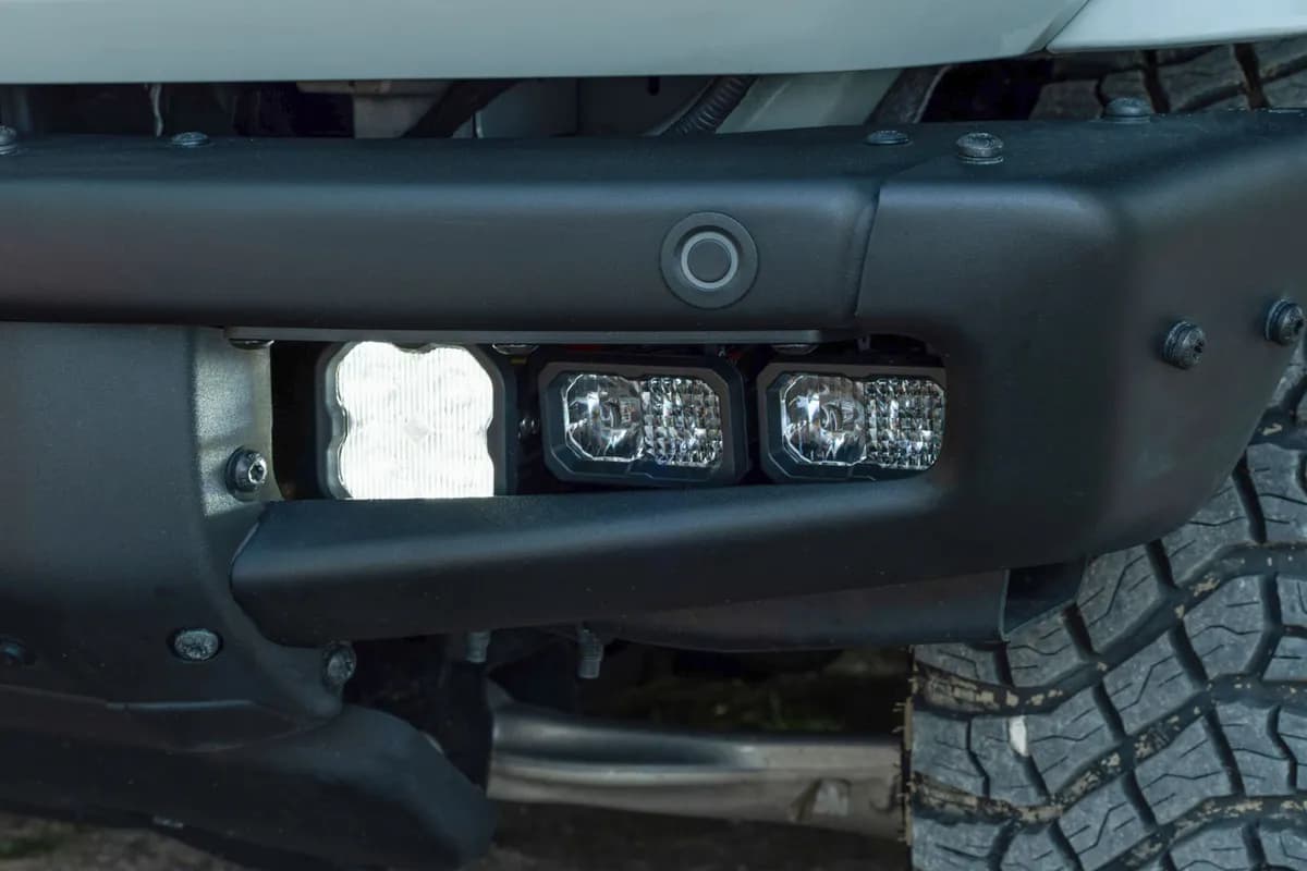 Diode Dynamics - Stage Series Fog Pocket Kit for 2021+ Ford Bronco, Yellow Max