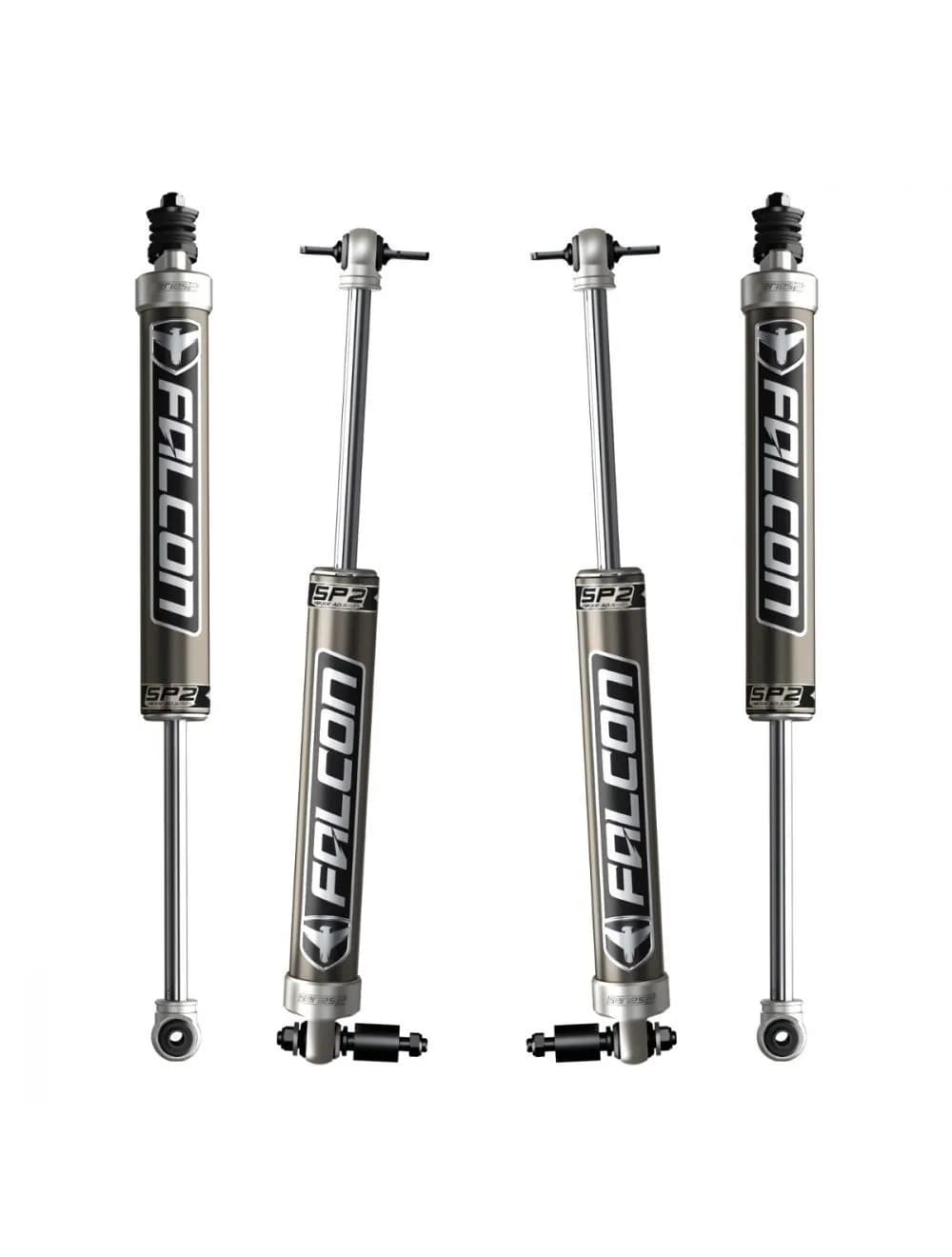 Teraflex Falcon SP2 2.1 Monotube Shock Kit - 3in to 3.5in Lift - JK 4dr