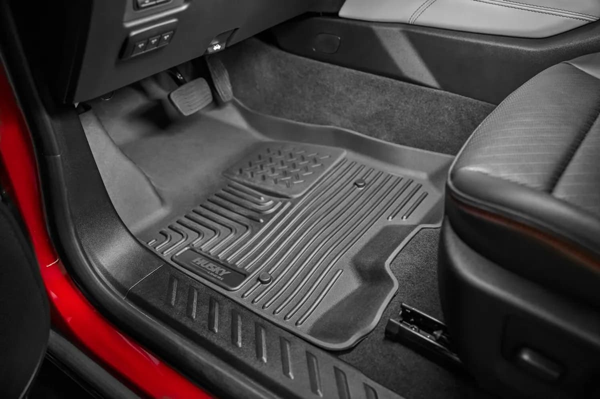Front Floor Liners Black Front Row 2007-2012 Dodge Caliber 2007-2016 Jeep Compass 2007-2016 Jeep Patriot
