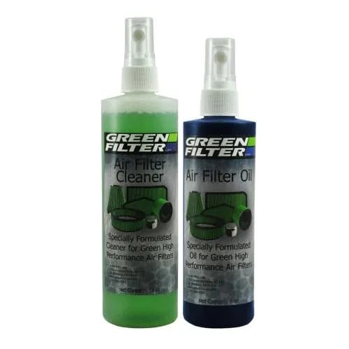 Green Filter USA - Air Filter Cleaner and Synthetic Oil Kit - Blue - 2802