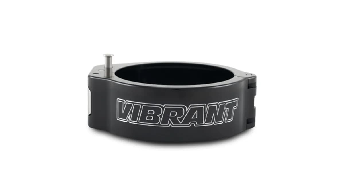 Vibrant Performance - 32535 - PINLESS HD Clamp for 2.50 in. O.D. Tubing - Anodized Black