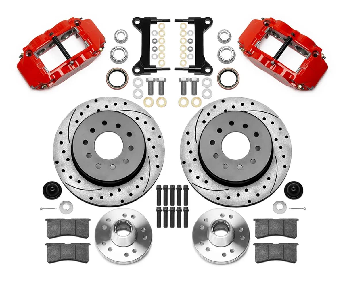 1988 - 2002 Chevrolet, GMC Forged Narrow Superlite 6R Big Brake Front Brake Kit (Hub) - 140-15948