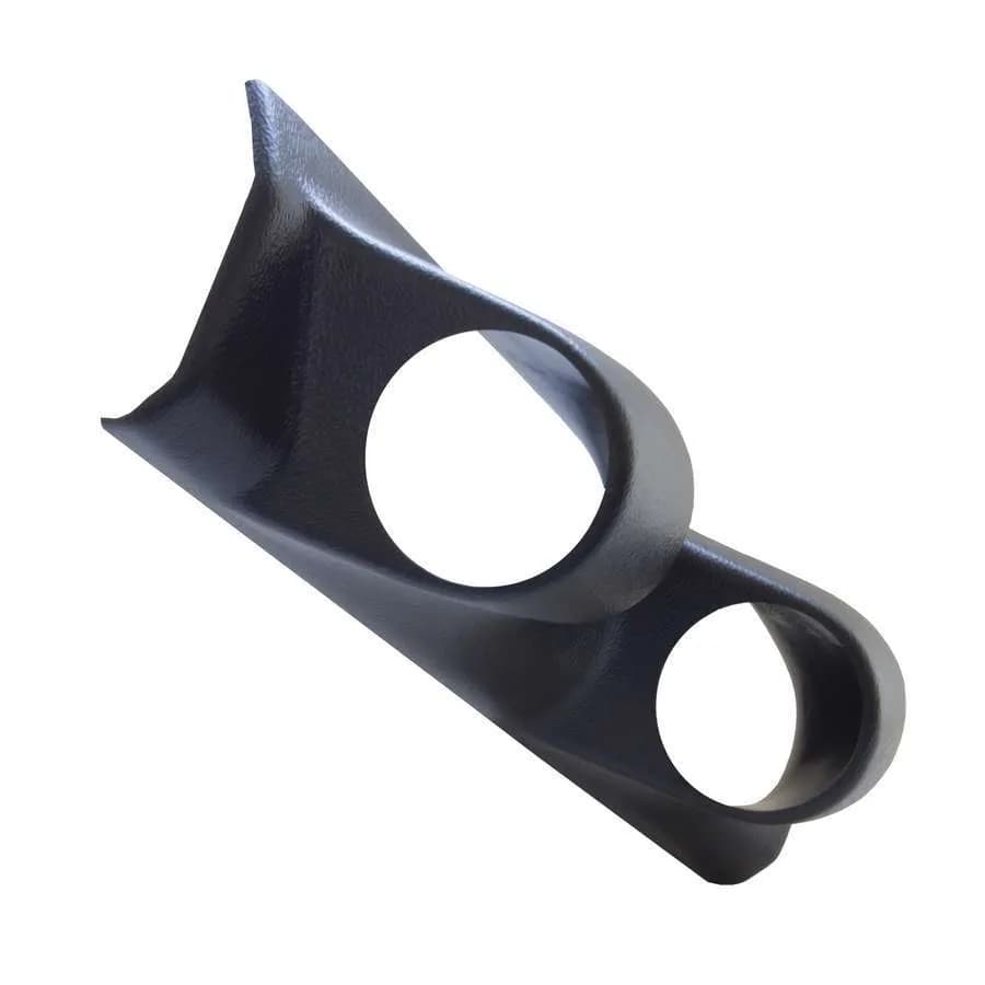 8801 Cherokee XJ 21/16in Dual Apillar Pod w/ Mounting Hardware Black Textur