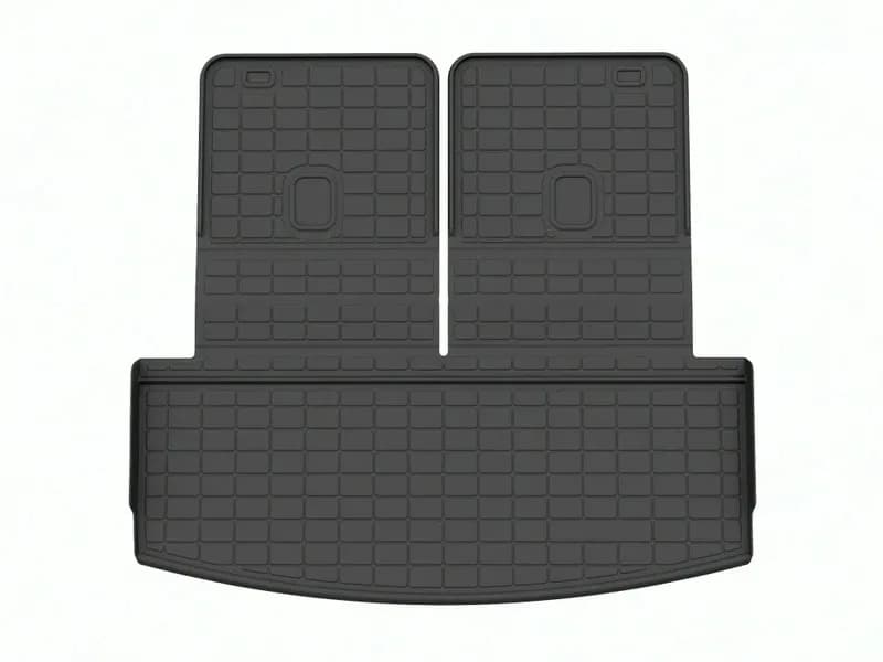 SeatBack Cargo Liner HP; Black; Behind 2nd Row Seating;