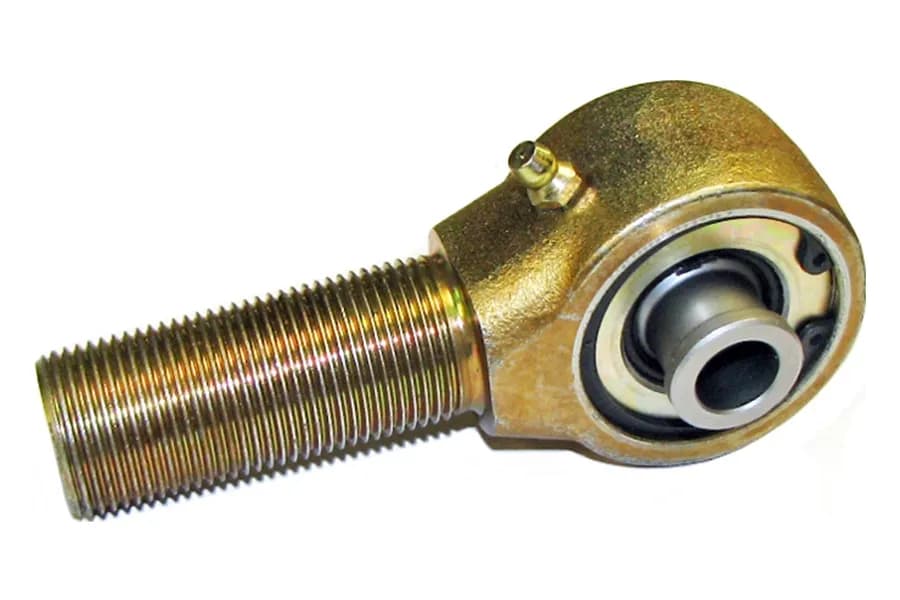 Narrow Forged Johnny Joint 2 Inch 2 Inch X 0.500 Inch Ball 1 Inch-14 Left Hand Threaded Shank Externally Greased Each RockJock 4x4