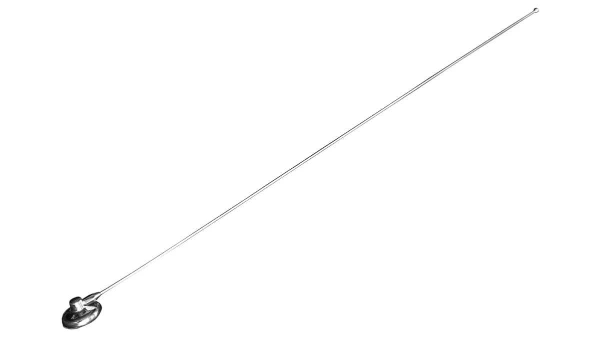 9706 Wrangler Unlimited/Tj Antenna And Base Mount T304 Stainless Steel