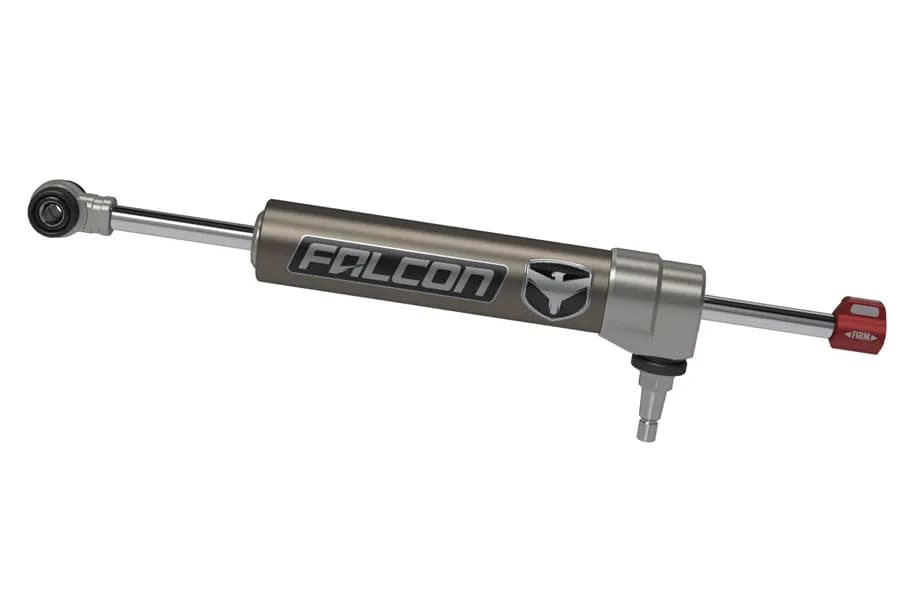 Teraflex Falcon Nexus EF 2.2 Fast Adjust Steering Stabilizer - Stock Tie Rod - LJ/TJ