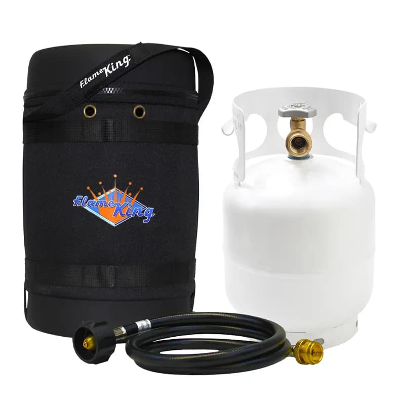 Gas Hauler Kit W/5lb Tank & Rubber Hose