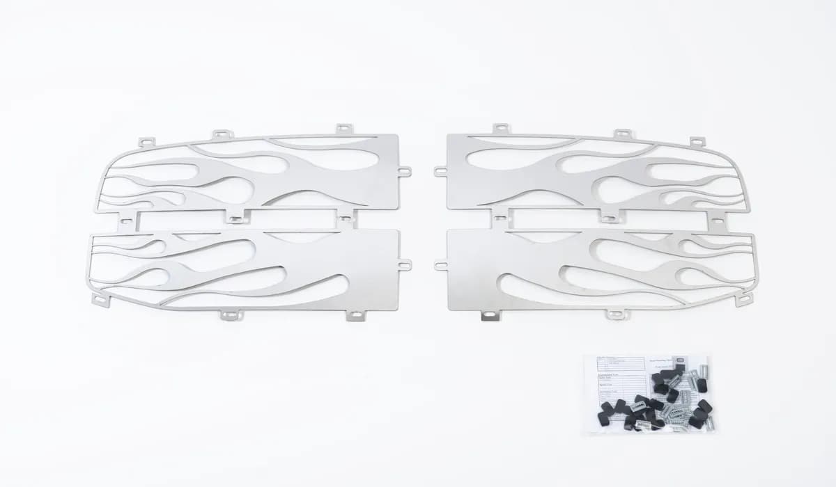 1999-2000 Chevy Silverado LD Flaming Inferno Stainless Steel Grille