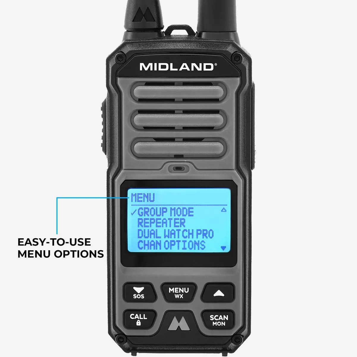 Gxt67 Gmrs 5‑watt Walkie Talkie - Gxt67pro