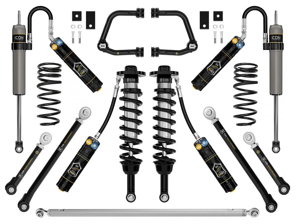 Icon 2022-2025 Toyota Tundra, 2-3.5" Lift, Stage 11 (Trd), 2.5 Suspension System, Tubular, Cdxs