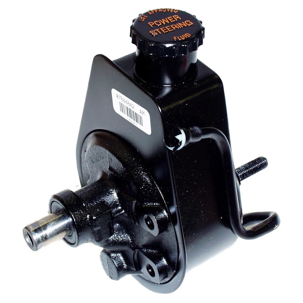 1983-1983 Cj-5 w/ Amc 2.5l Engine;1983-1986 Cj-7 w/ Amc 2.5l Engine;1983-1986 Cj-8 w/ Amc 2.5l Engine;1987-1990 YJ Wrangler w/ 2.5l 4.2l Engines;power Steering Pump w/ Attached Reservoir