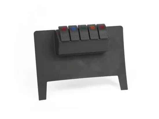 0718 Wrangler 2/4wd(Automatic Trans)black Lower Switch Panel(Switches Sold Separate)
