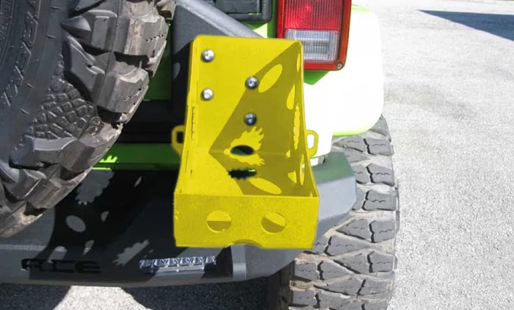 Bumpers 2018 to Present Jerry Can Holder Lemon Peel
