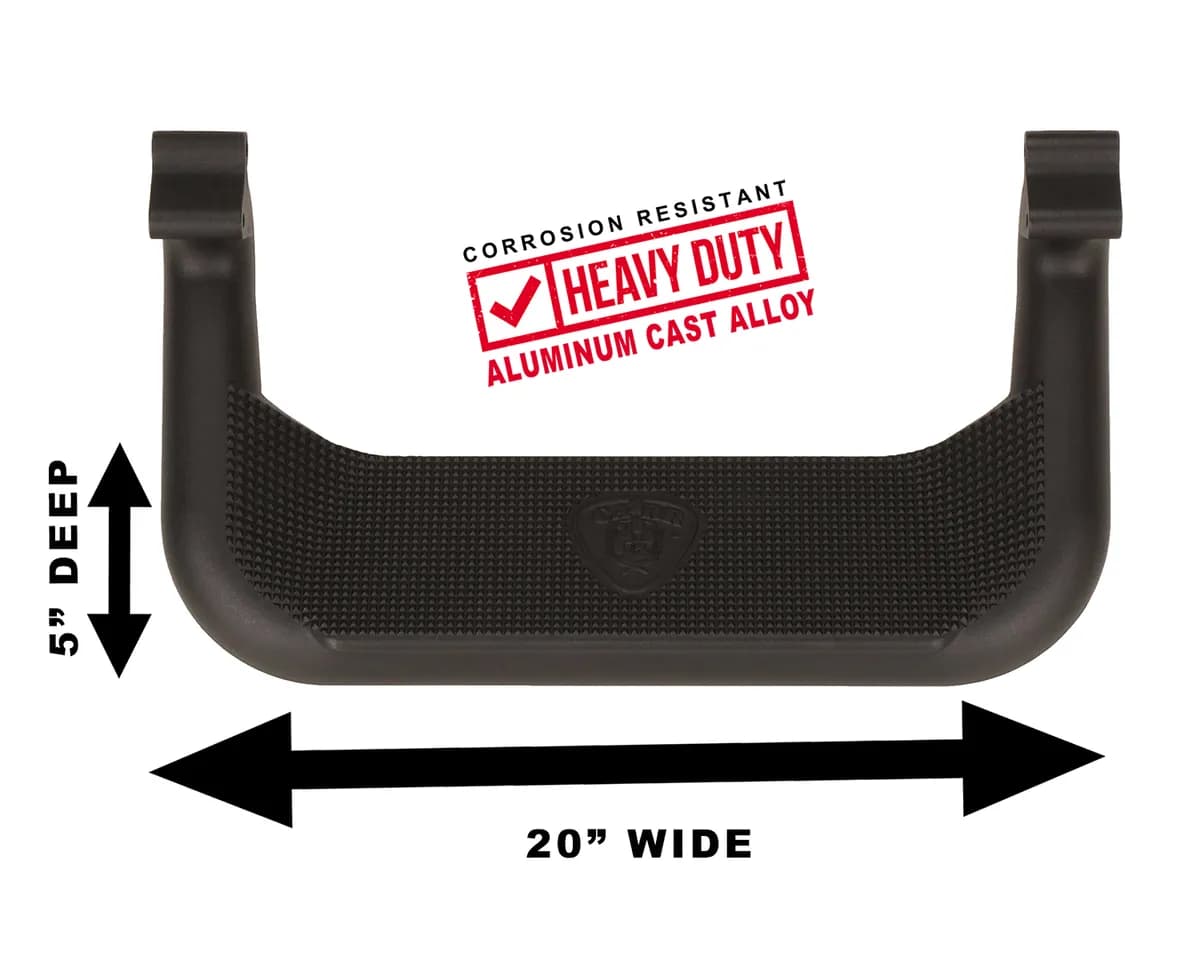 CARR - 120551 - Super Hoop; Assist/Side Step; XP3 Black Powder Coat; Pair
