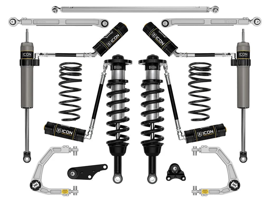 ICON 2025-2026 Toyota 4Runner 4WD, 1.25-3" Lift, Stage 7 Suspension System, Billet