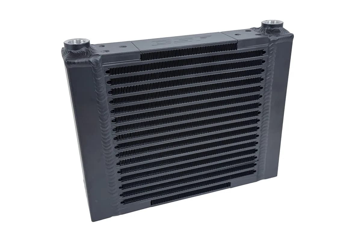CSF Radiators Univeral Single-Pass Oil Cooler - M22 x 1.5 connections 2 NPT Ports - 8371