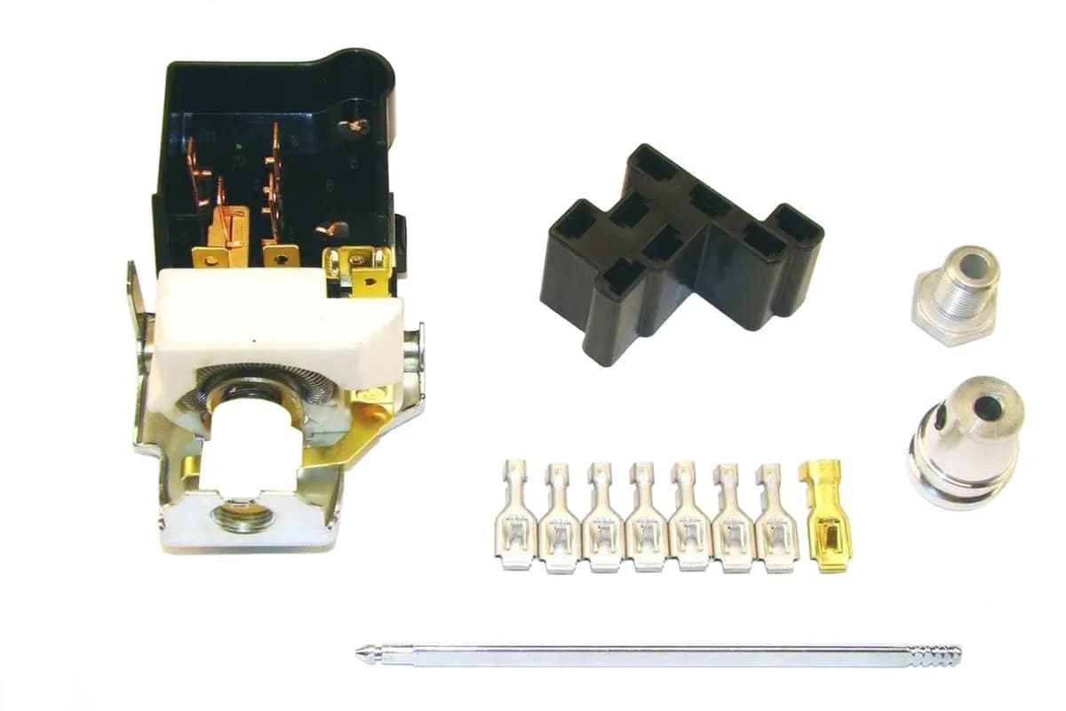 Headlight Switch- GM Style, With Connector