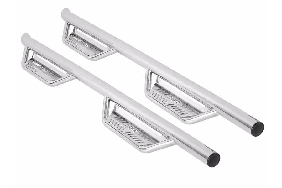19c Gladiator 4 Door Truck 3in Polished Stainless Full Length Podium Ss Step Sy