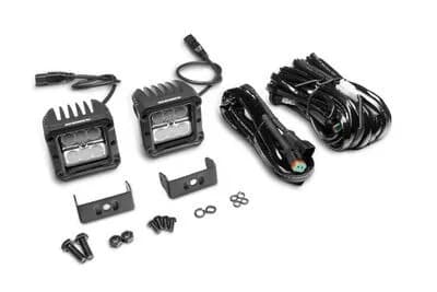Go Rhino 751803023FCS Bright Series - 3x3 Cube LED Flood Lights, Pair