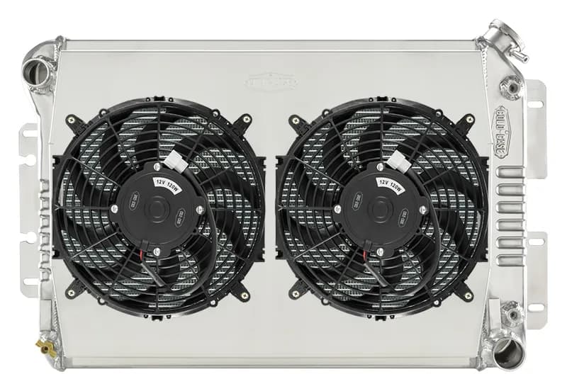 Camaro/Firebird Dual 12 Inch Fan Kit Auto Transmission For 67-69 Camaro/Firebird Cold Case Radiators