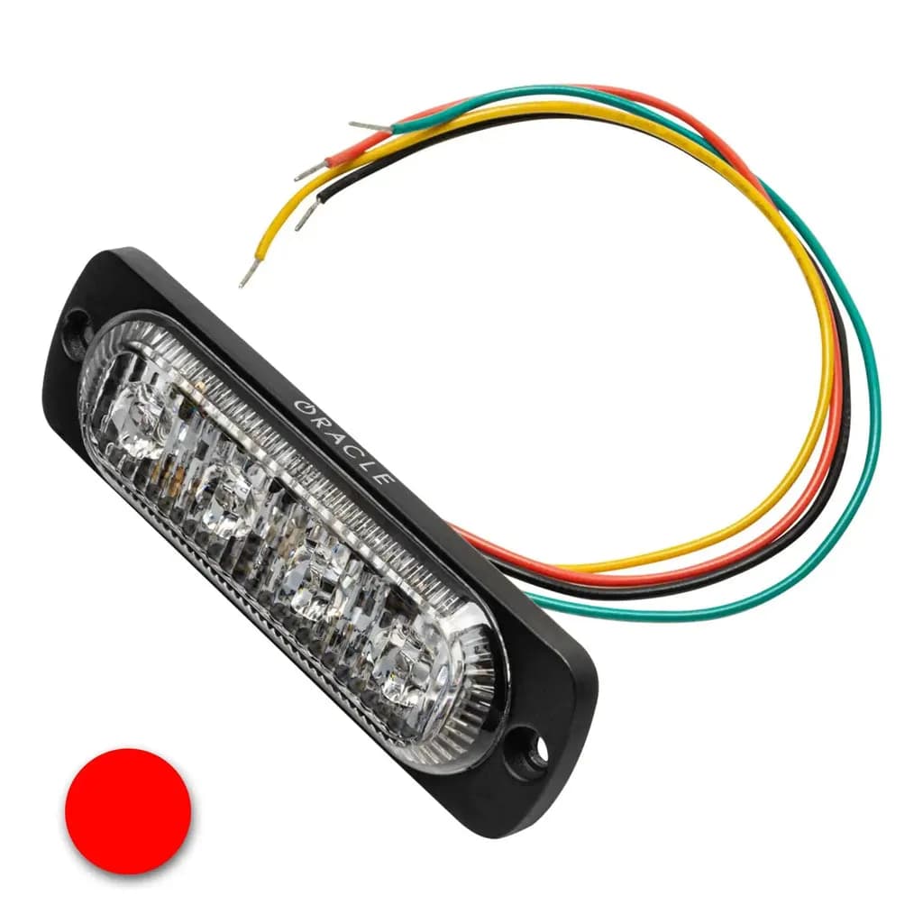 ORACLE 4 LED Slim Strobe Light- Flush Lighthead