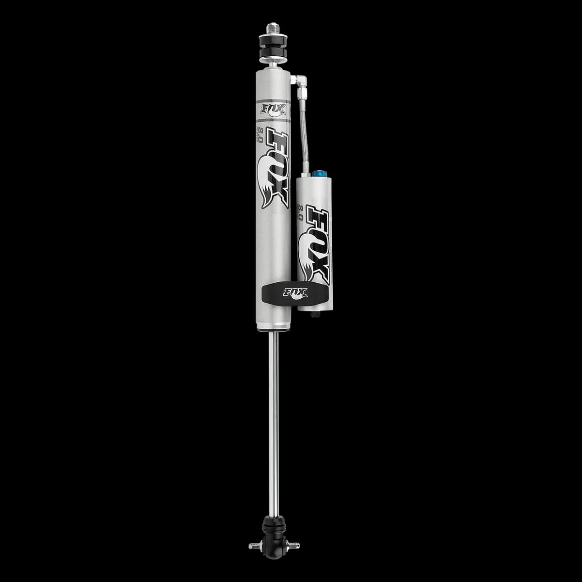 Shock Absorber 97-06 Jeep Wrangler TJ & 84-04 Jeep Cherokee Front Performance Series 2.0 Remote Reservoir 7.6 Inch 0-2 Inch & 0-1.5 Inch Lift Cd Adjuster FOX