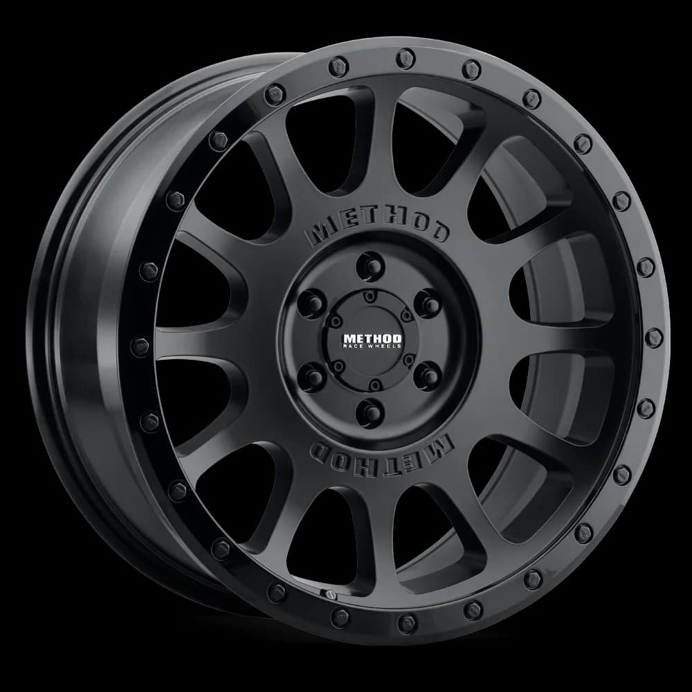 Method Race Wheels MR305 NV 18x9 18mm Offset 8x170 130.81mm Centerbore Matte Black - Gloss Black Lip MR305890871018