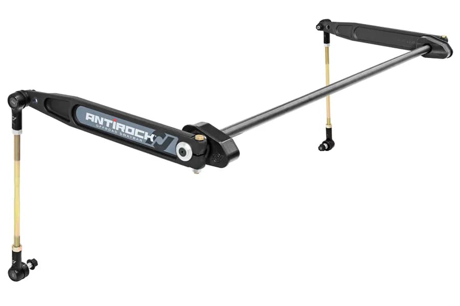 Antirock Sway Bar Kit JL 2D or 4D Rear Bolt-On Forged Arms 1 Inch Bar RockJock 4x4