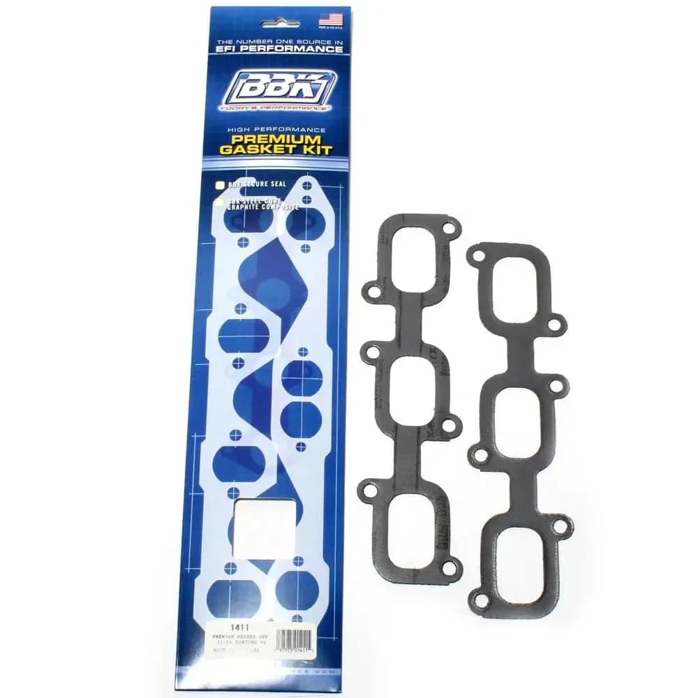 Bbk Performance Parts 1411 Premium Header Gasket Set- 11-17 Mustang v6 3.7l, (Pair)