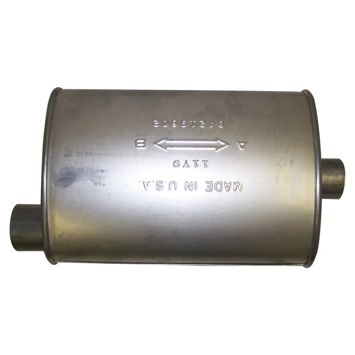 Crown Automotive Jeep Replacement 83502979 Muffler for 1987-1990 Jeep YJ Wrangler w/ 4.2L Engine