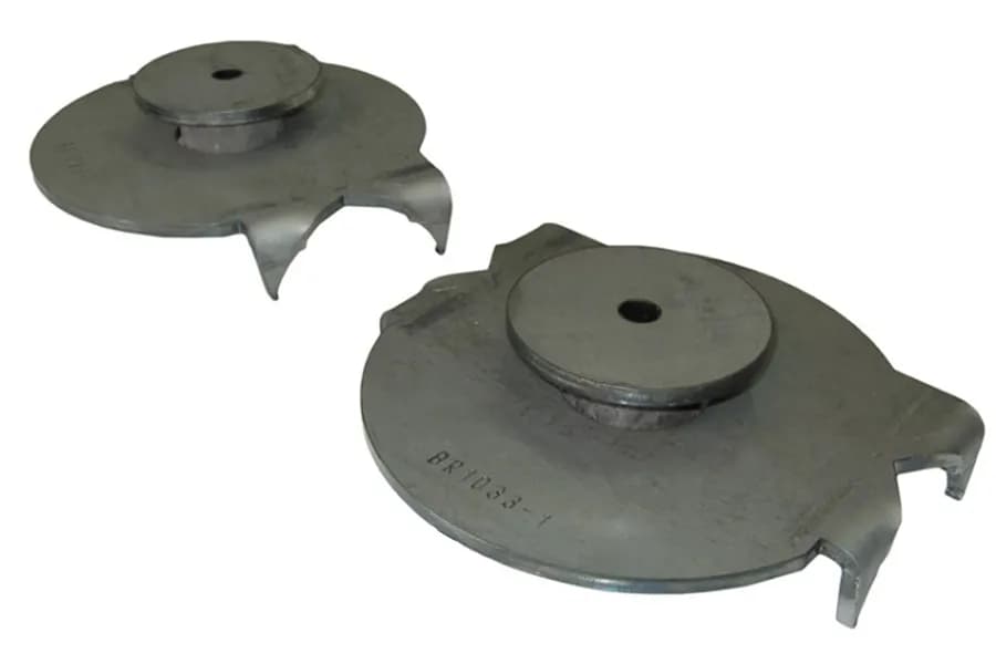 9706 Jeep TJ Rear Coil Perches And Retainers (Pair)