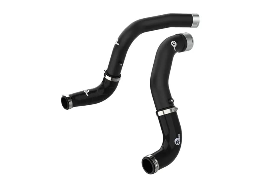 BladeRunner 3 IN Aluminum Hot and Cold Charge Pipe Kit Black Jeep Wrangler (JL) 20-23 V6-3.0L (td) EcoDiesel