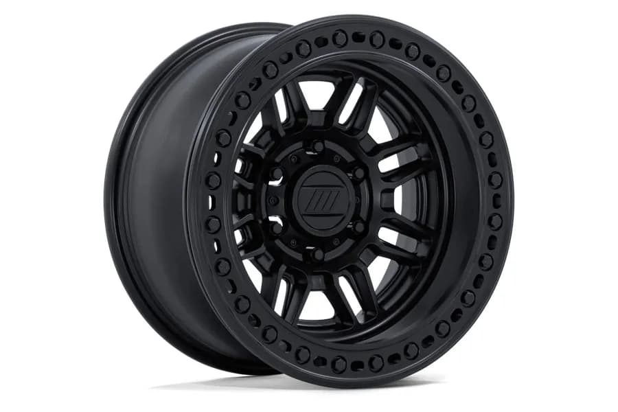 Wheel Pros Equalizer Beadlock Wheel 17x9 5x5 -12mm Offset Blackout - JK/JL/JT