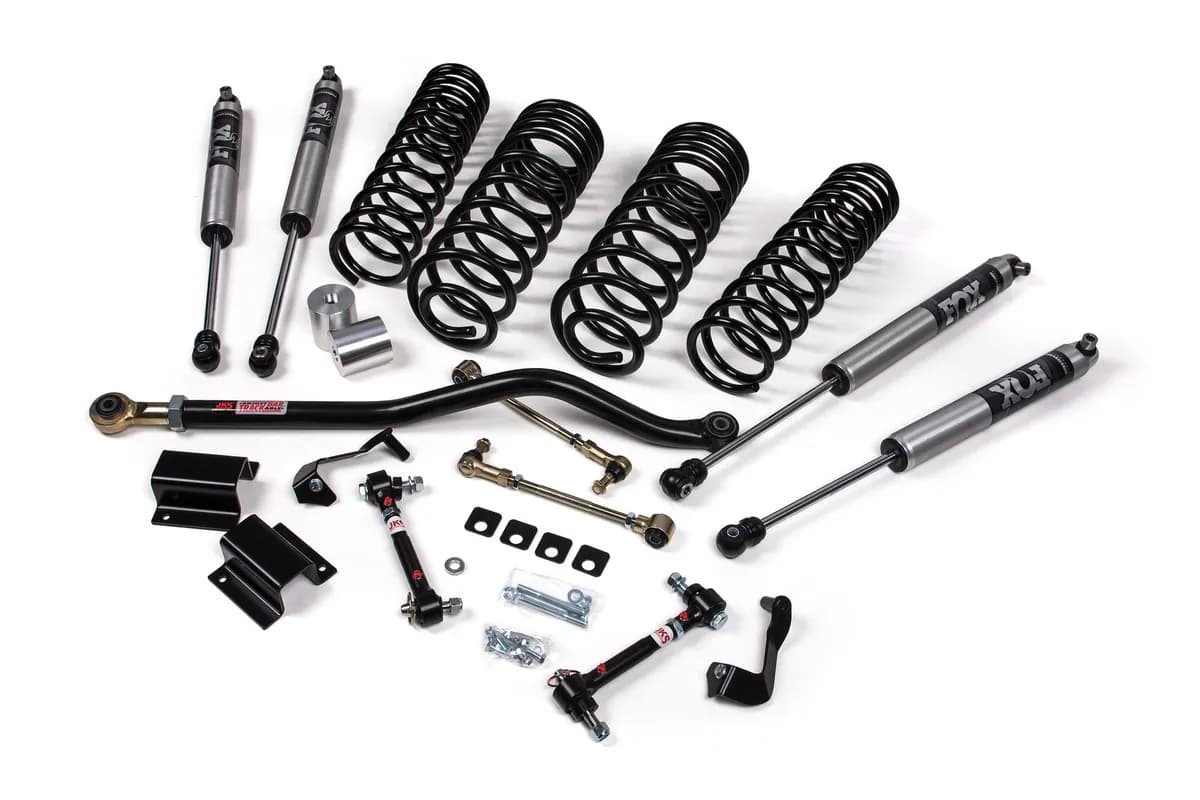 2020-2023 Jeep Gladiator JT J-Venture 4 Inch Inch Lift Kit Front 1.5-2 Inch Lift Kit Rear Lift Kit- Fox 2.5 Performance Elite Series Shocks JSPEC
