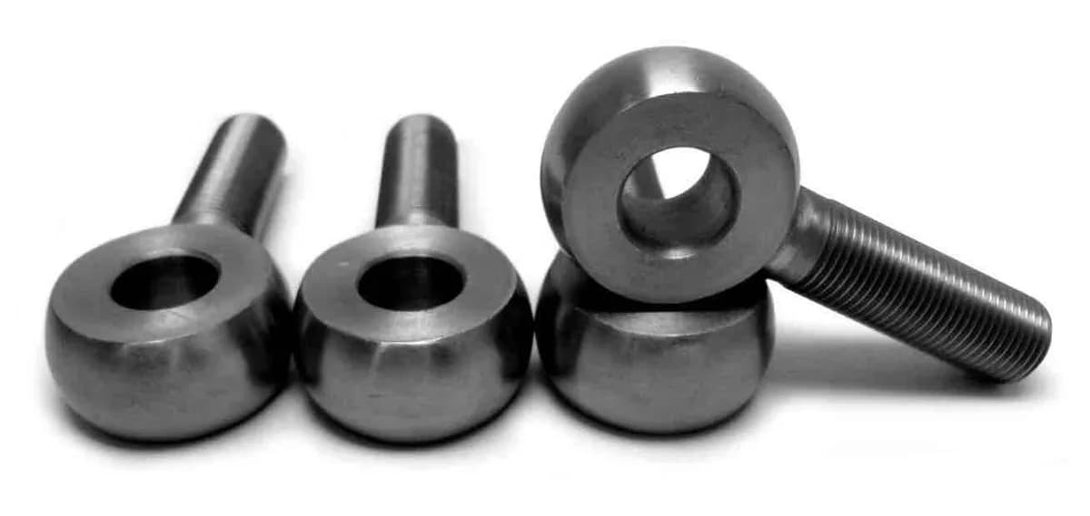 Male Plated Steel 3/4-16 RH 0.500 Bore 4 Pack