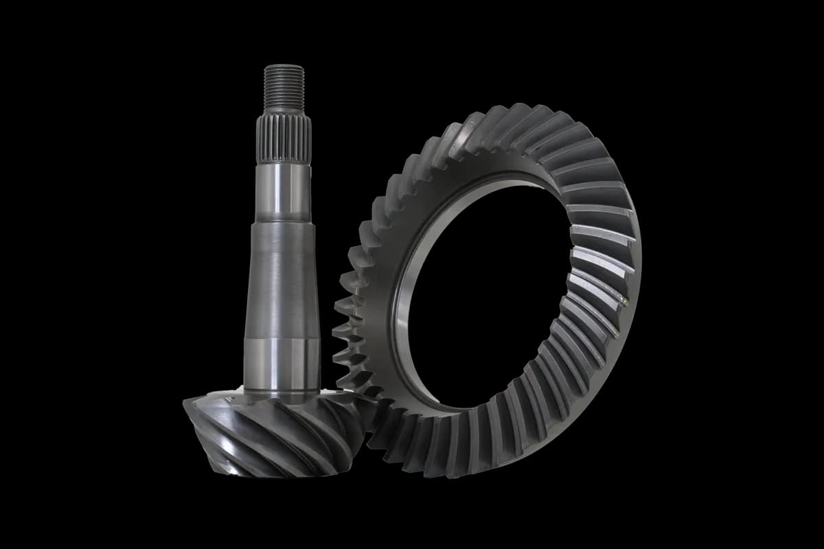 Chrysler 8.25 Inch Rear Axle Dual Drilled Ring and Pinion Revolution Gear (4.56 Ratio)