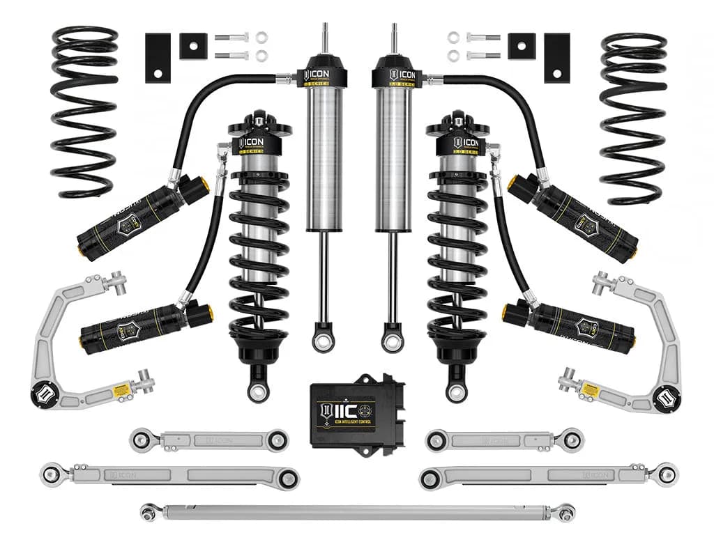 ICON 2022-2025 Toyota Tundra, 1.25-3.25" Lift, Stage 6 (TRD), 3.0 Suspension System, Billet