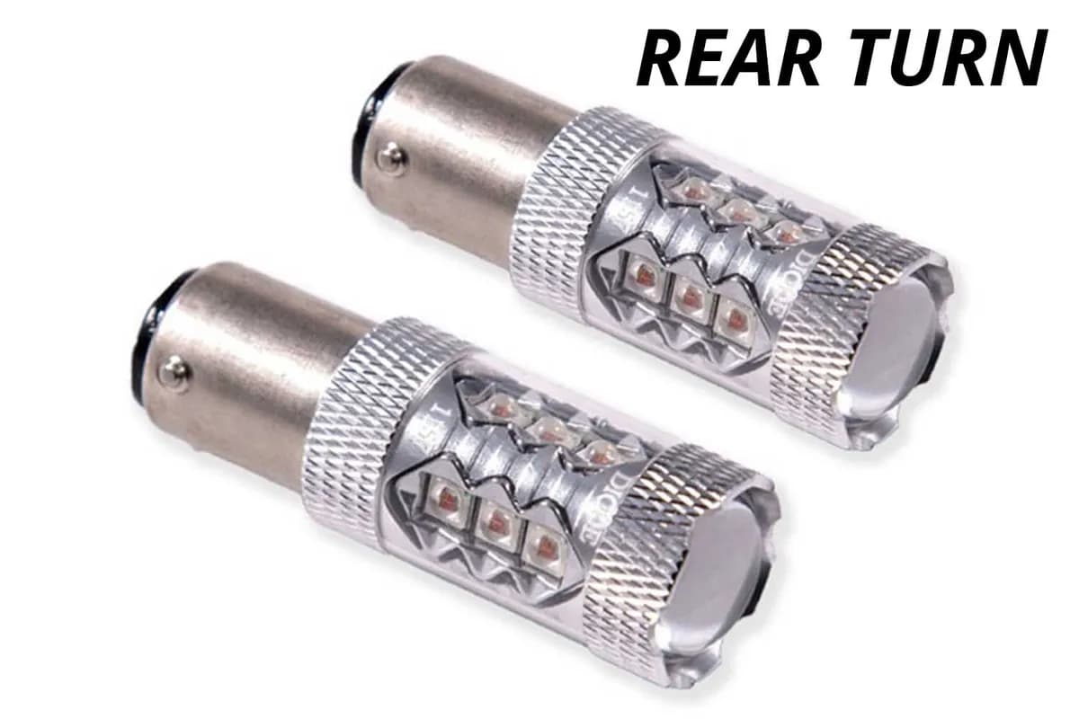 1157 LED Bulb XP80 LED Red Pair Diode Dynamics