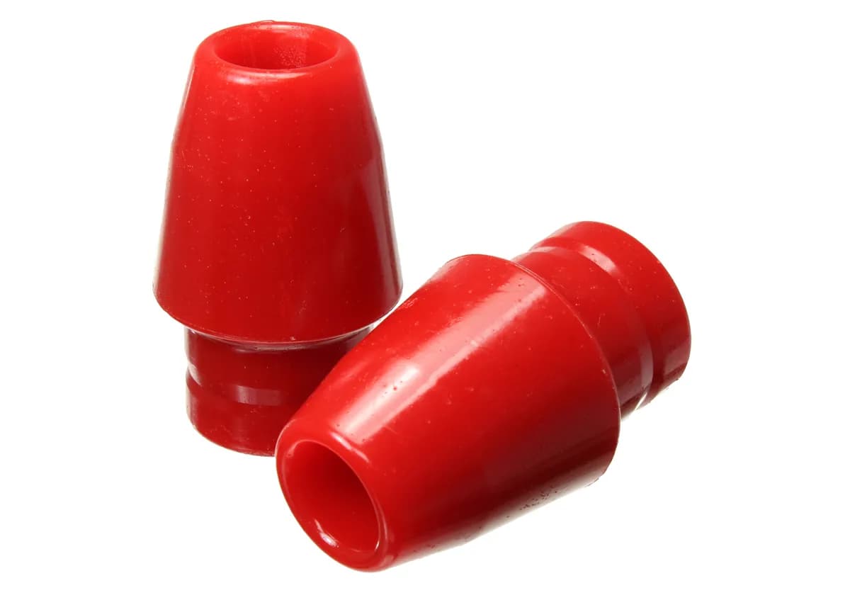 0718 Wrangler JK Front Bump Stop Extended Height 1 3/4in Red