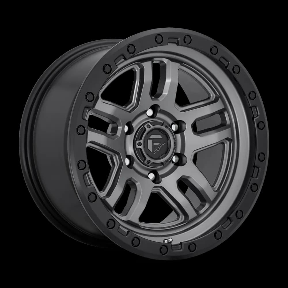 Ammo 17x9 5x127.00 Matte Gun Metal Black Bead Ring 13 mm