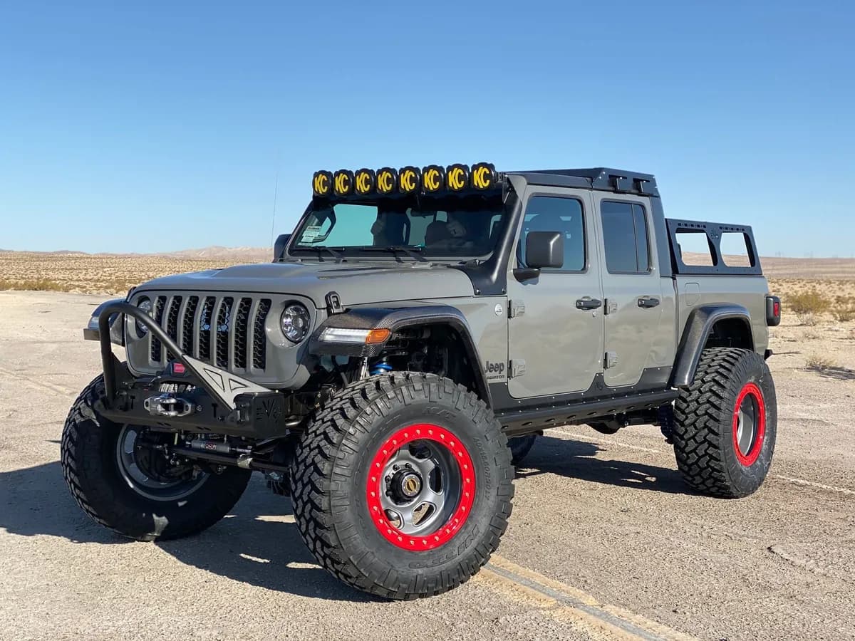 Quarter Pounder Front Winch Bumper For Jeep Wrangler & Gladiator Jk/Jl/Jt